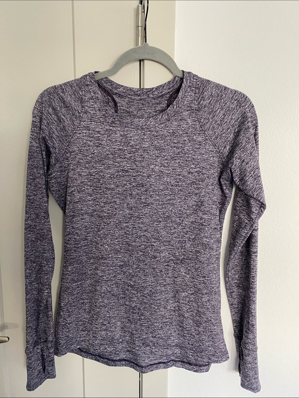 Fleo long sleeve purple space dye - Medium